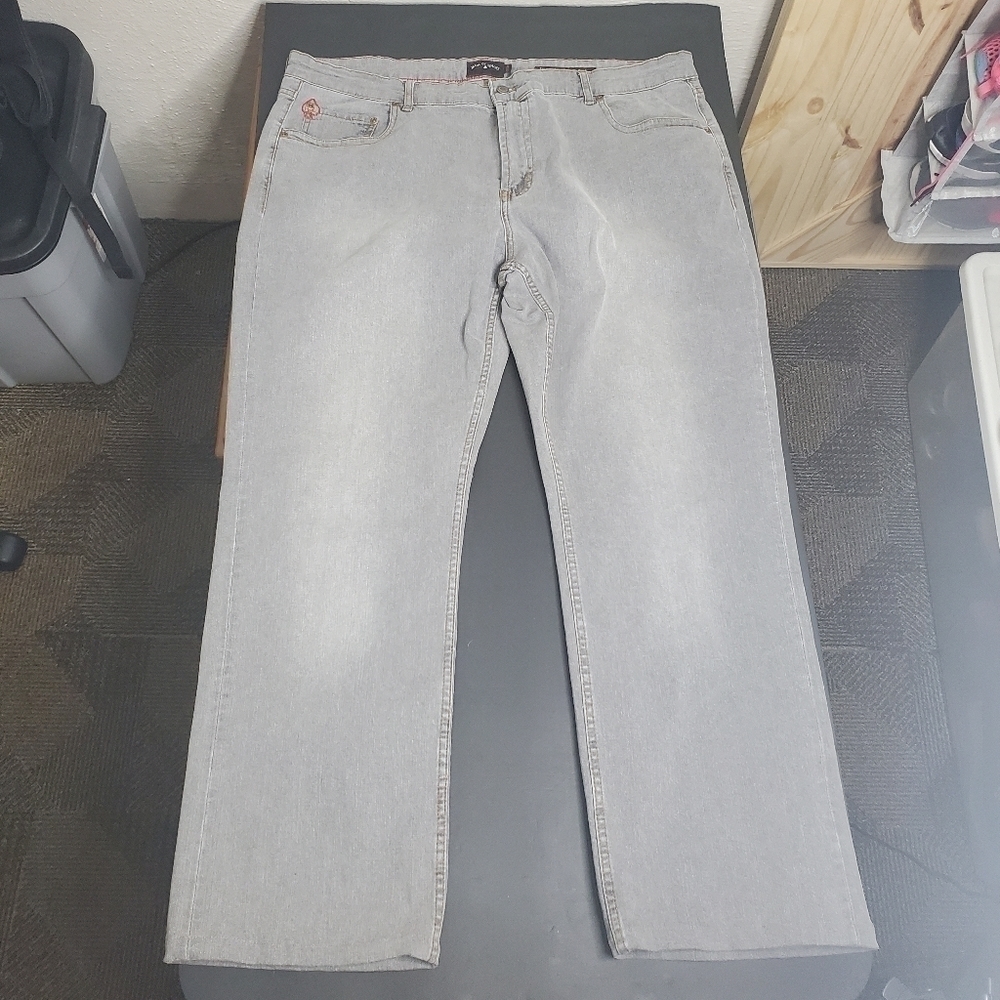 Jack of Spades High Roller Stretch Straight Leg Stretch Jeans Size 42x34